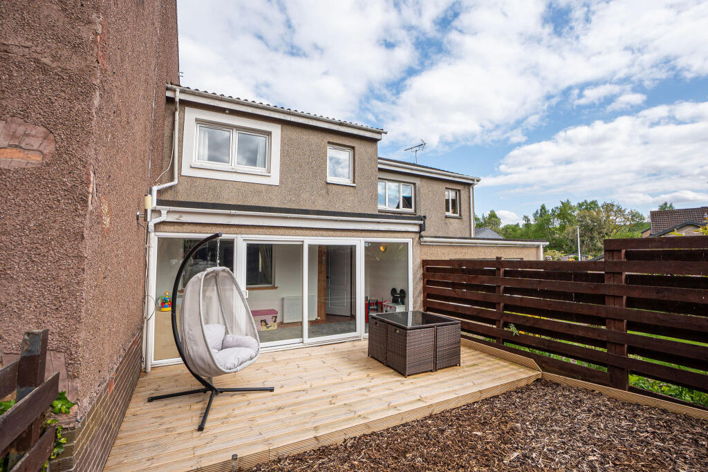 Rear of Property