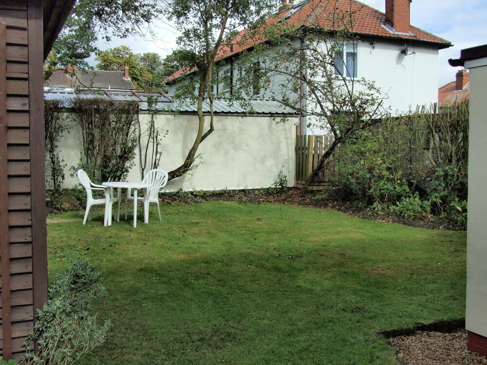 Rear garden
