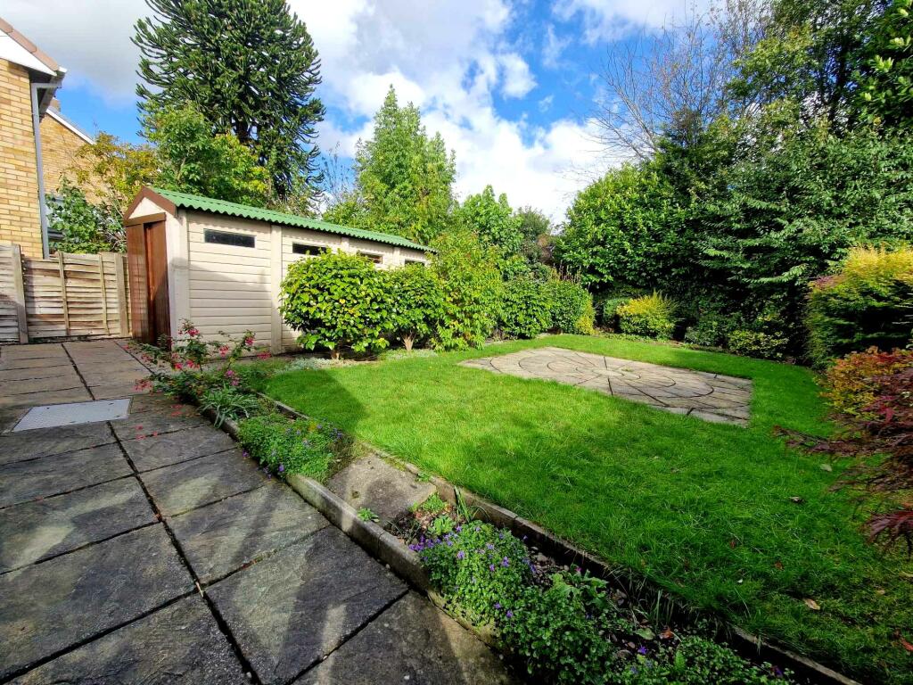 Rear garden