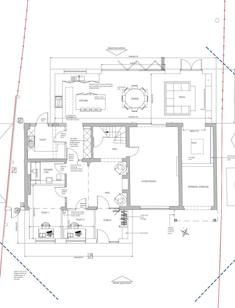Planning approval for large extension