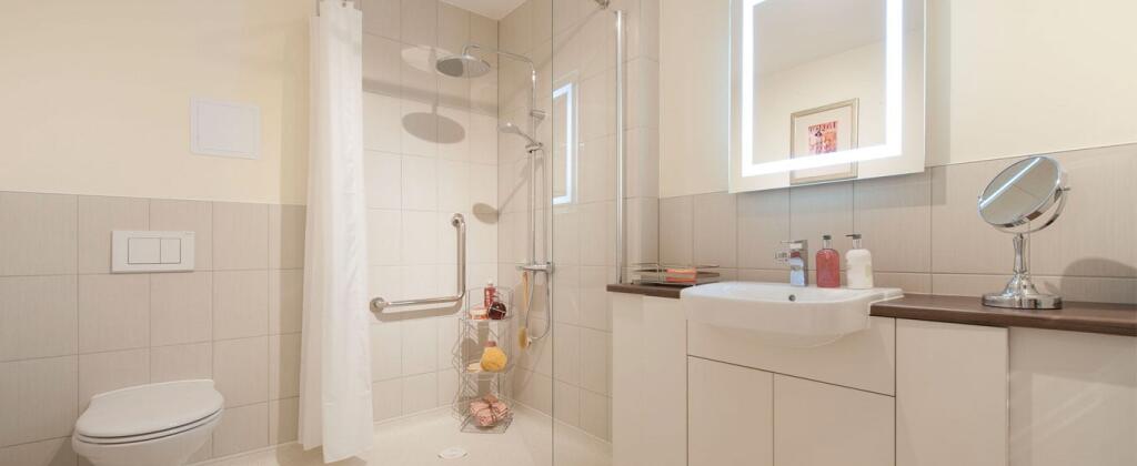 Show home shower room