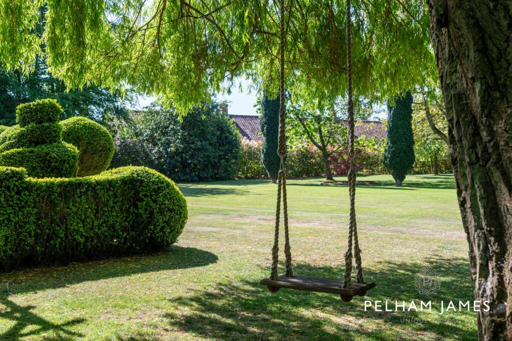 Garden, Home Farm, Burley