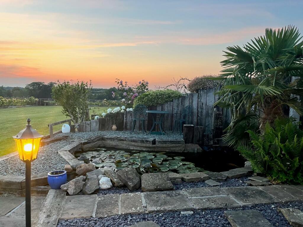 Rear garden