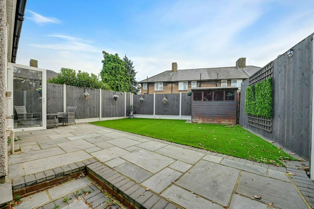 Private rear garden 