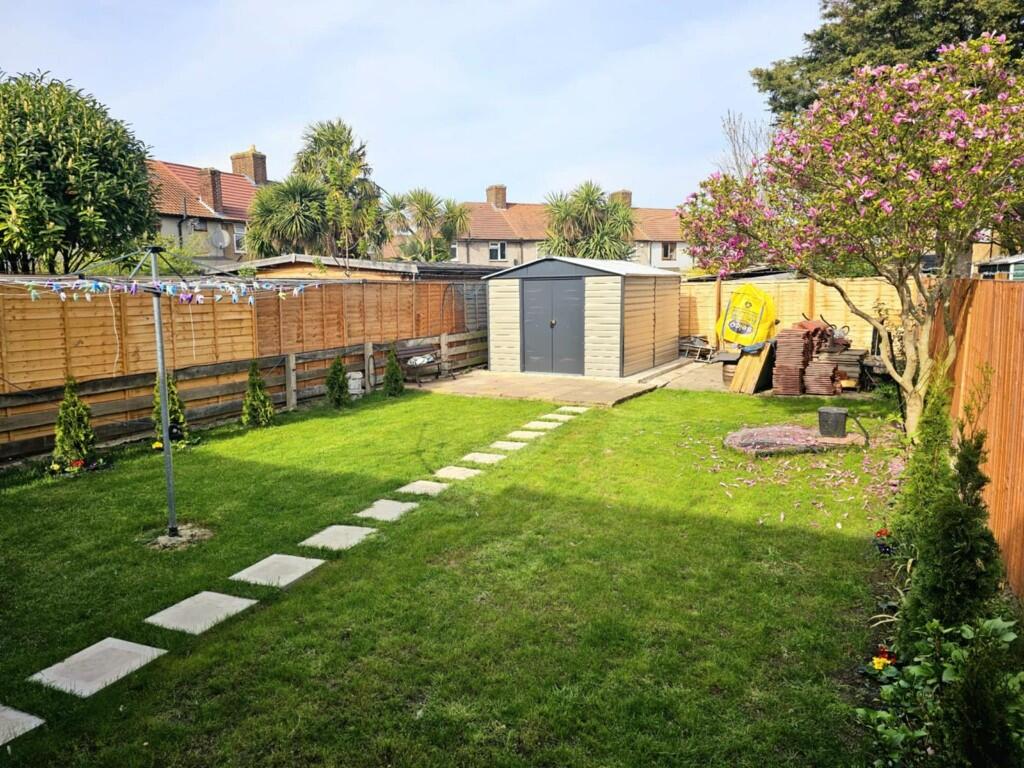 Private rear garden 