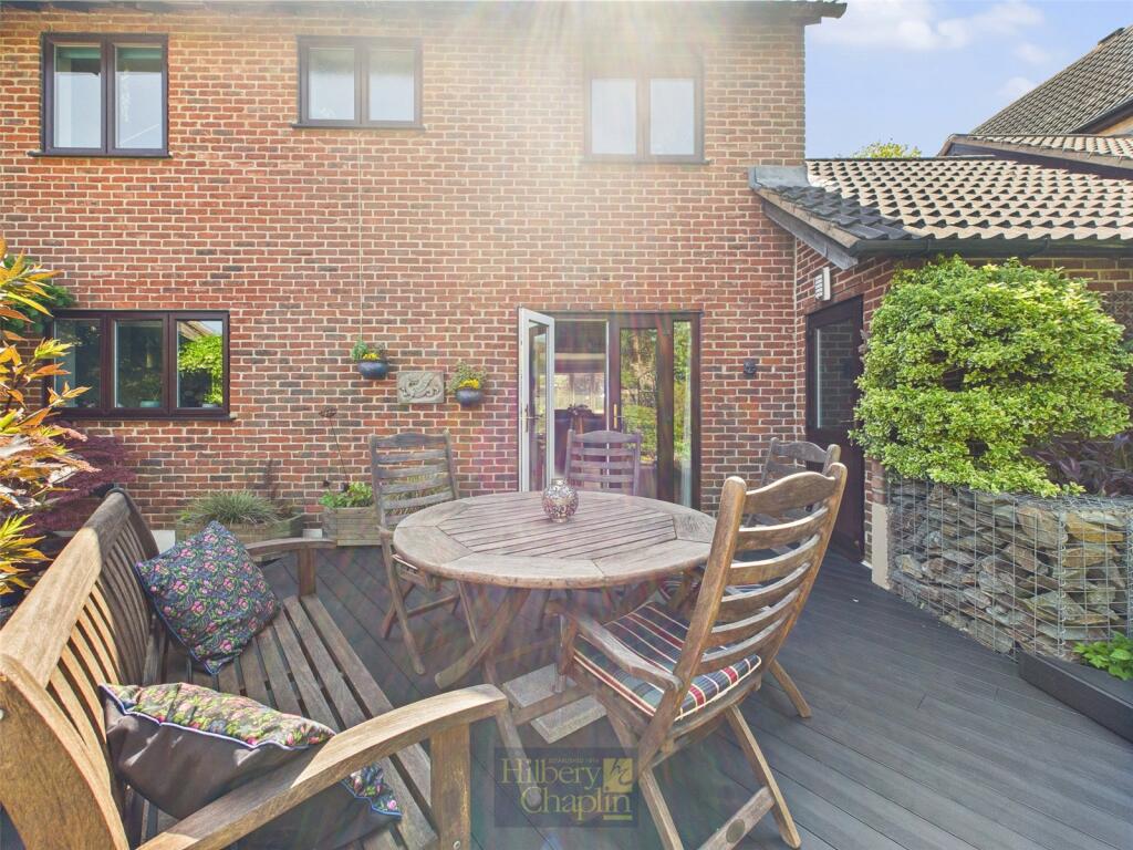 Decked Area To Rear