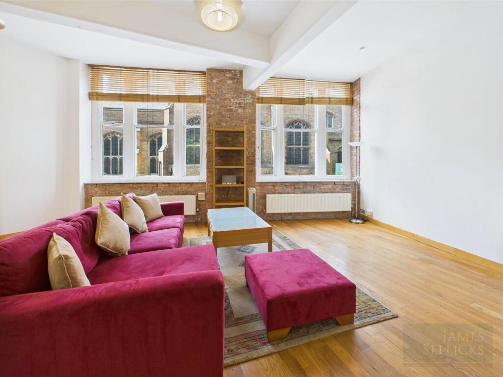 Open plan living area