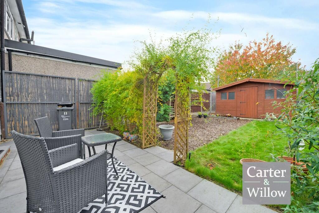Private rear garden 