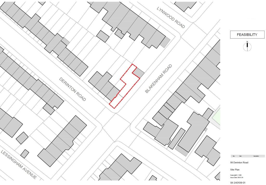 Land adjoining 99 Derinton Road, Tooting, London SW17 8JA