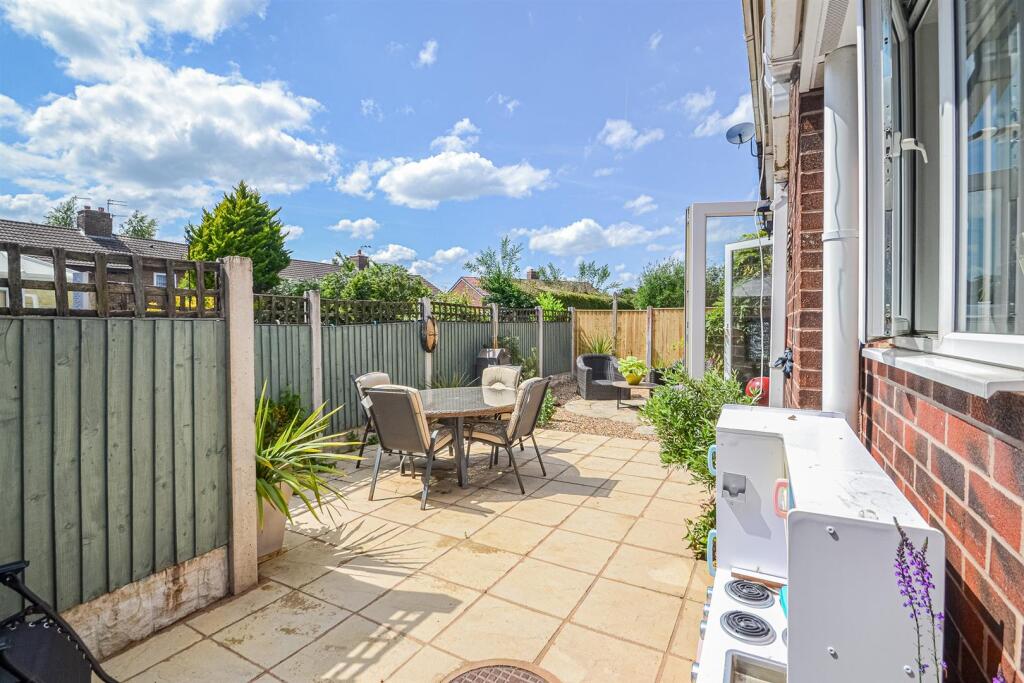 Rear Garden &amp; Sun Trap