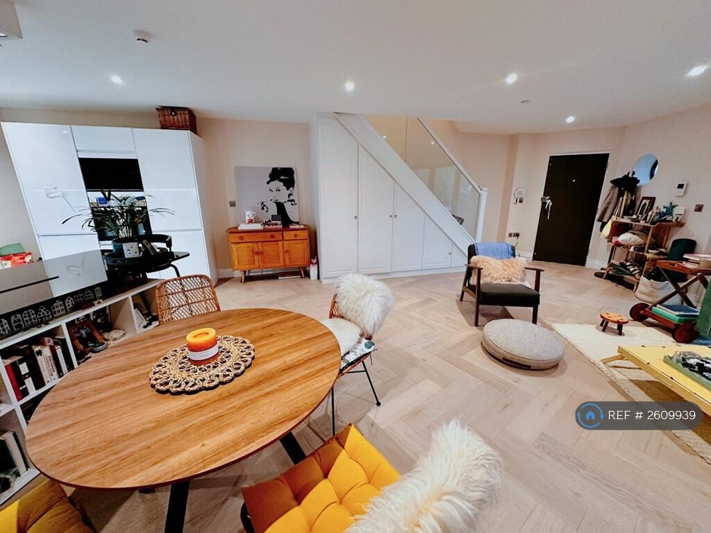 Living Room And Open Planned Dining