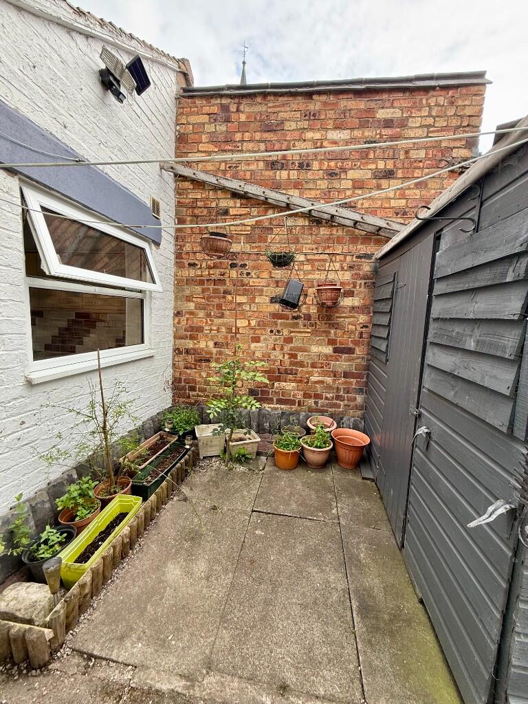Rear garden
