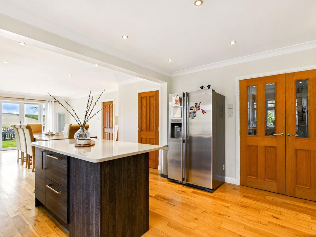 Open plan kitchen living space