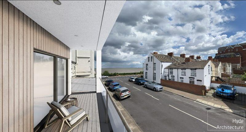 CGI view from top balcony