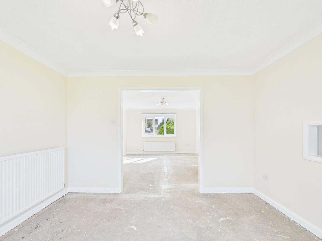 Dining Room into Living Room