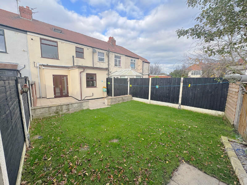 Rear of Property