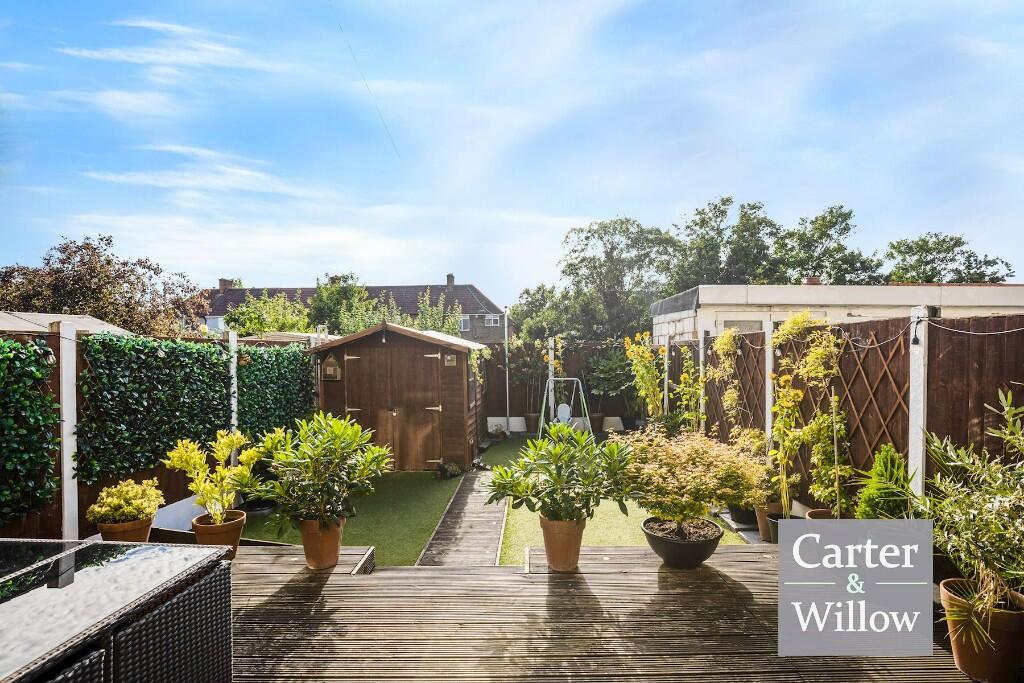 Private rear garden 