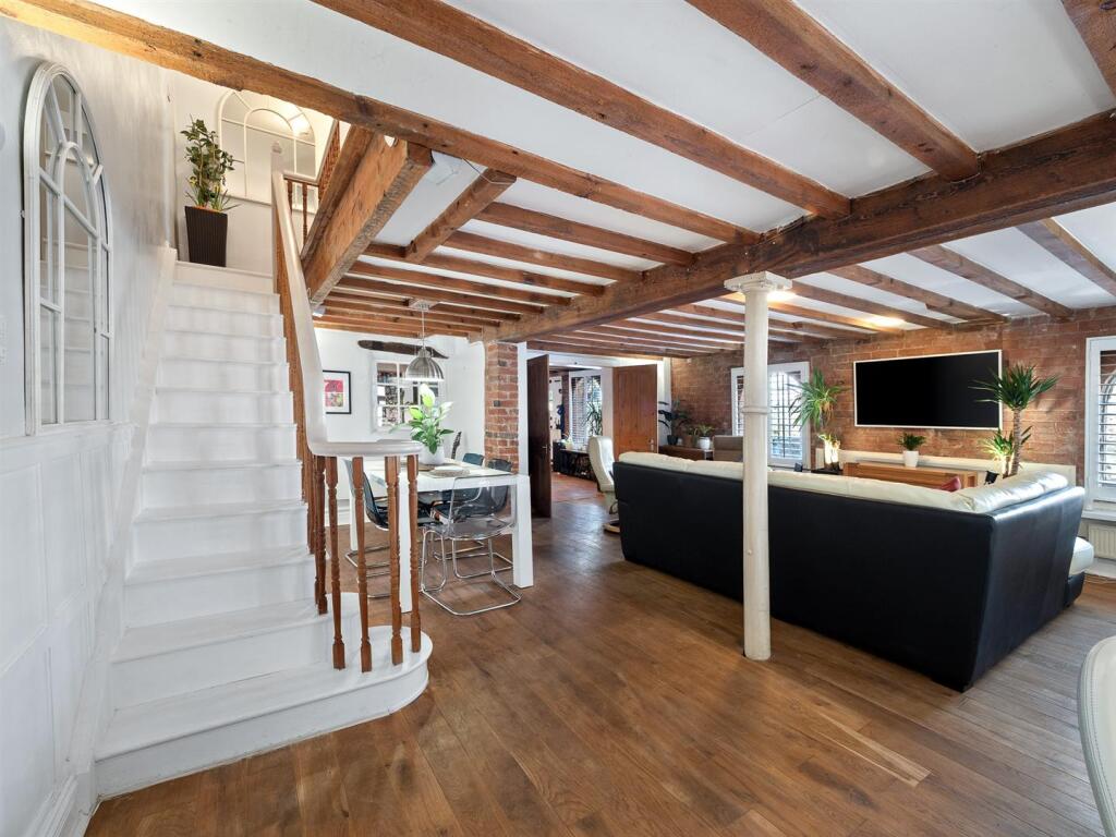 living room /staircase