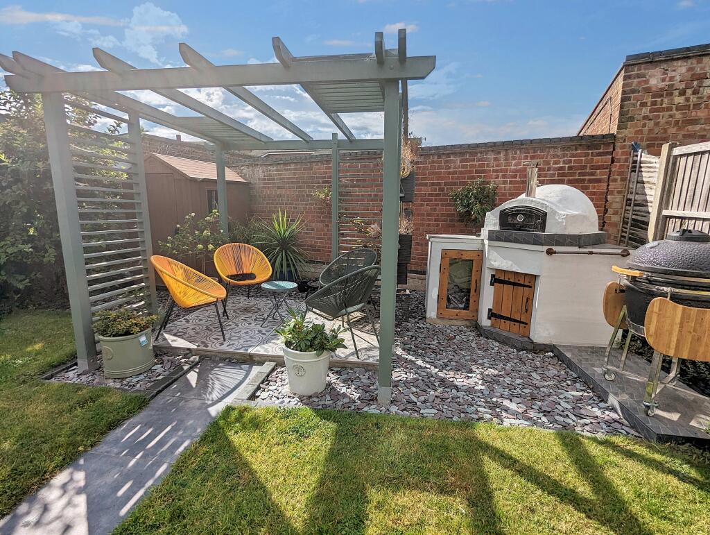 Rear garden