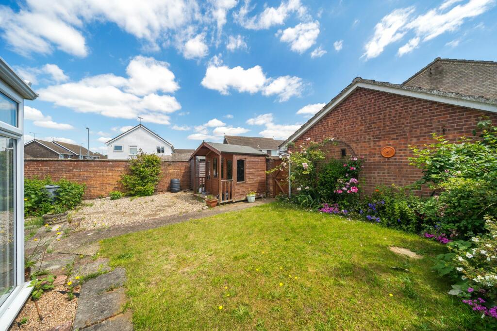 Rear garden