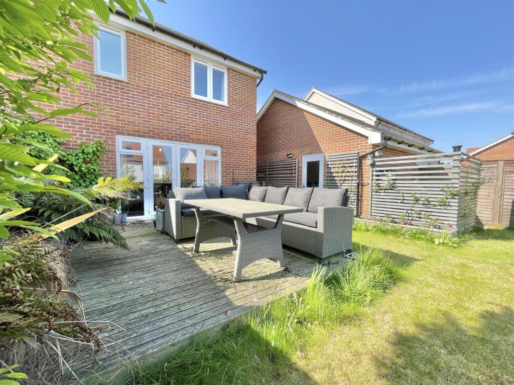Rear garden