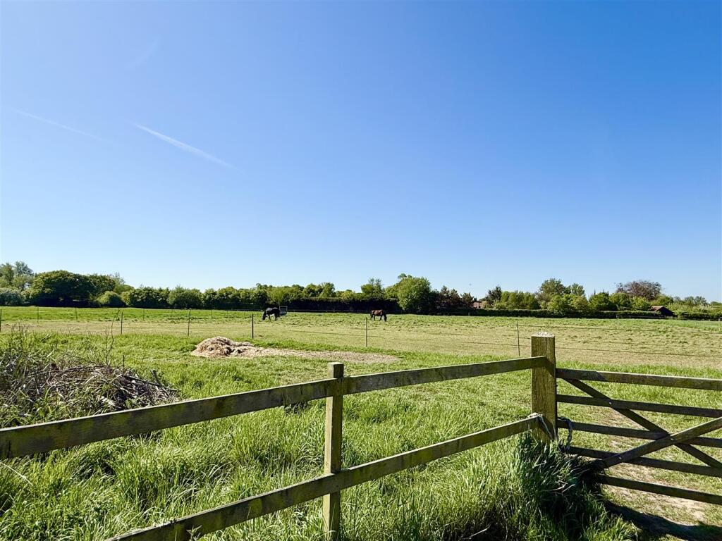 views over neigbouring paddock