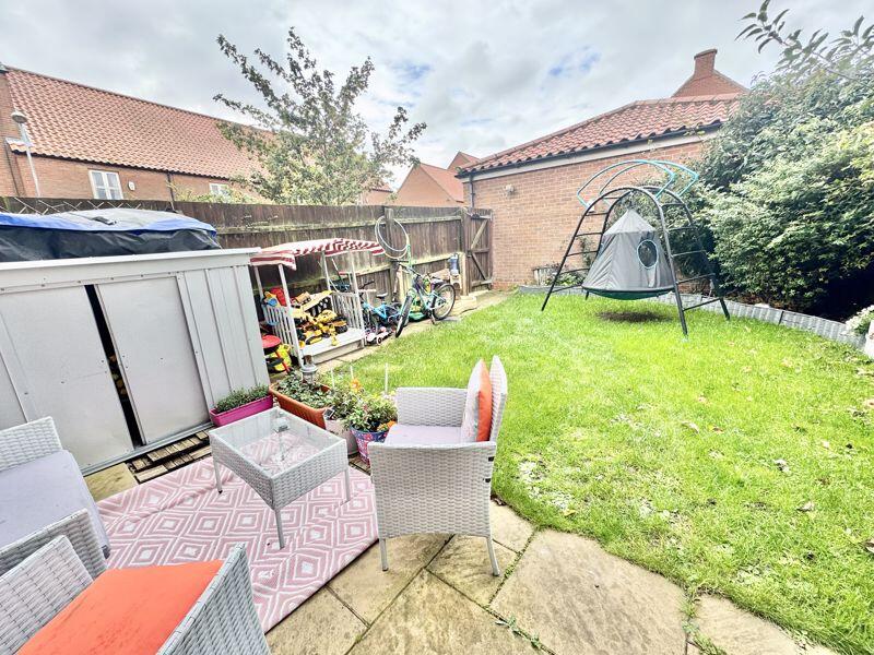 Rear garden