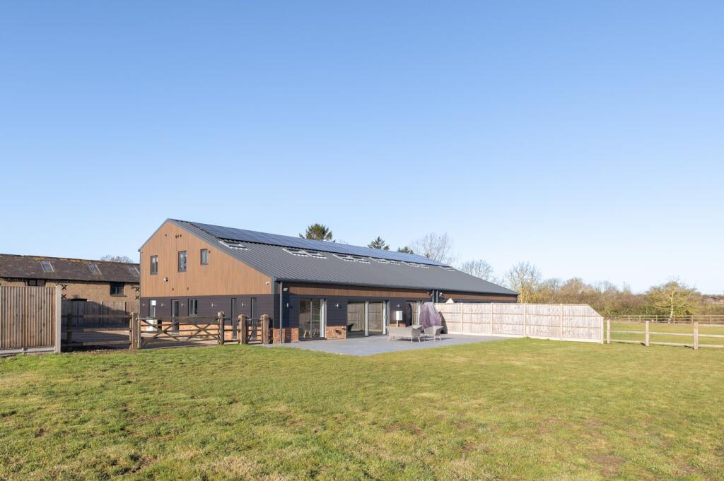 Back View showing Solar Panels