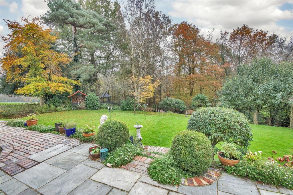 Rear garden