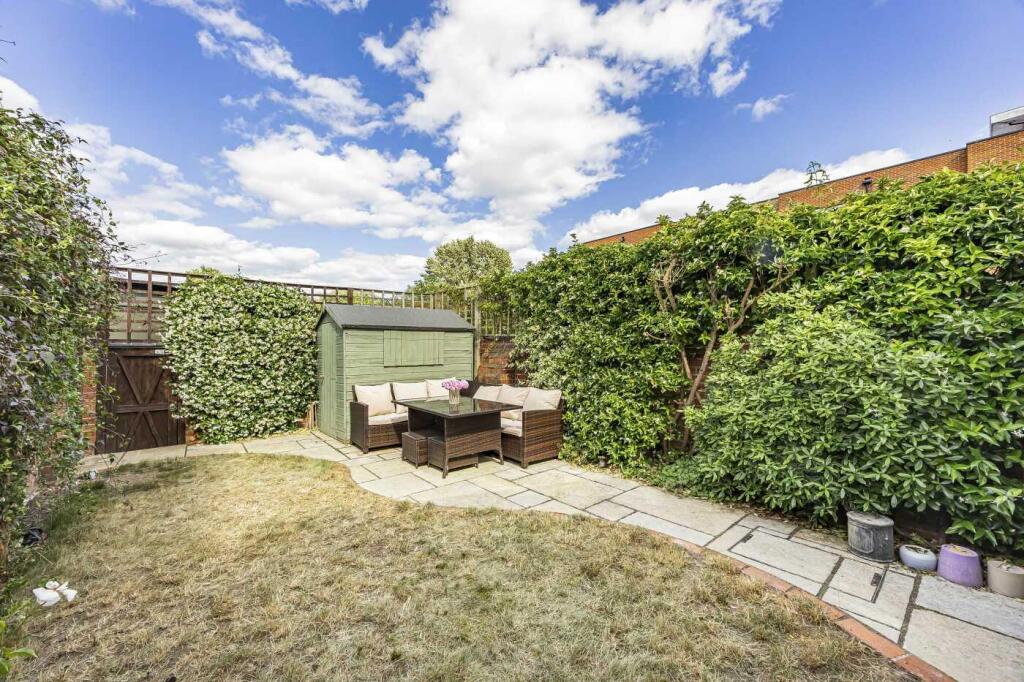 Rear garden