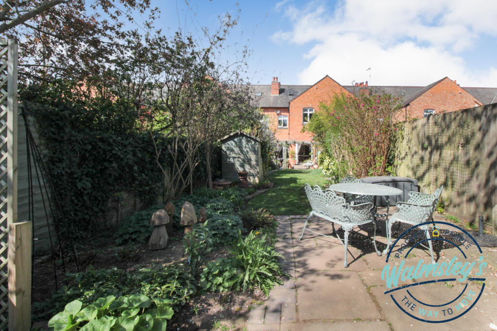 Rear gardens from furthermost patio