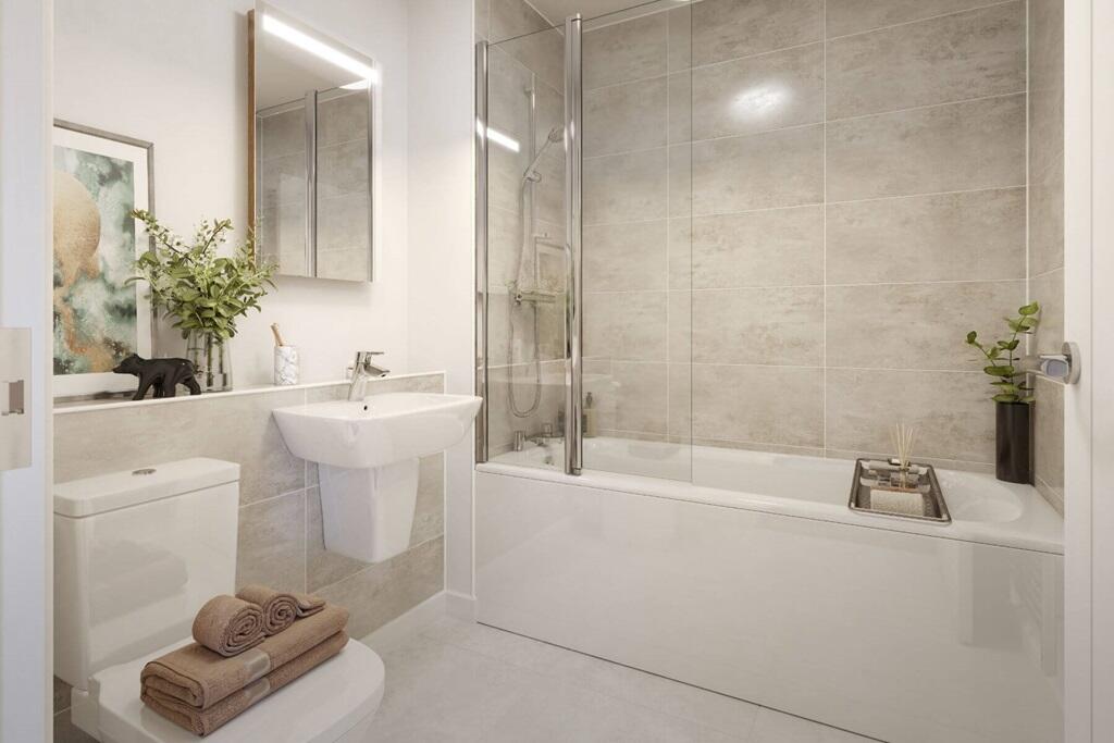 Personalise with a range of wall tiles and flooring options