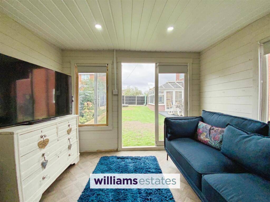 inside the garden room