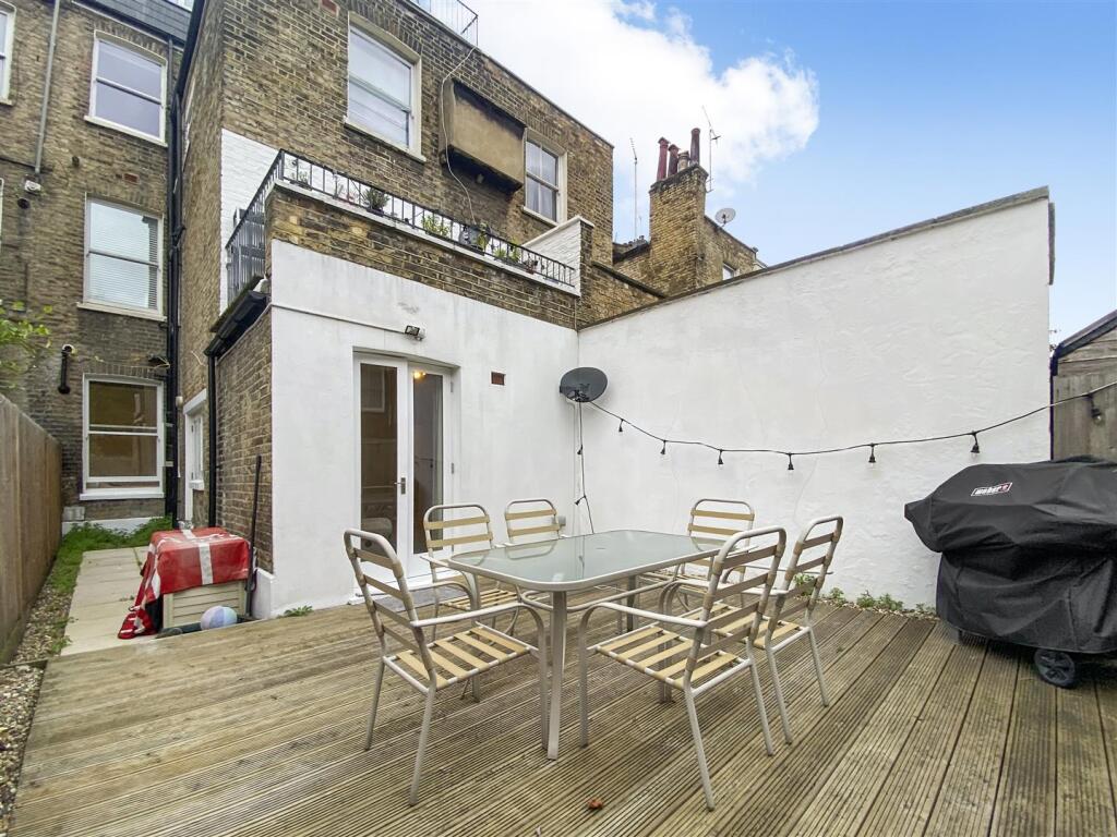 Private rear garden