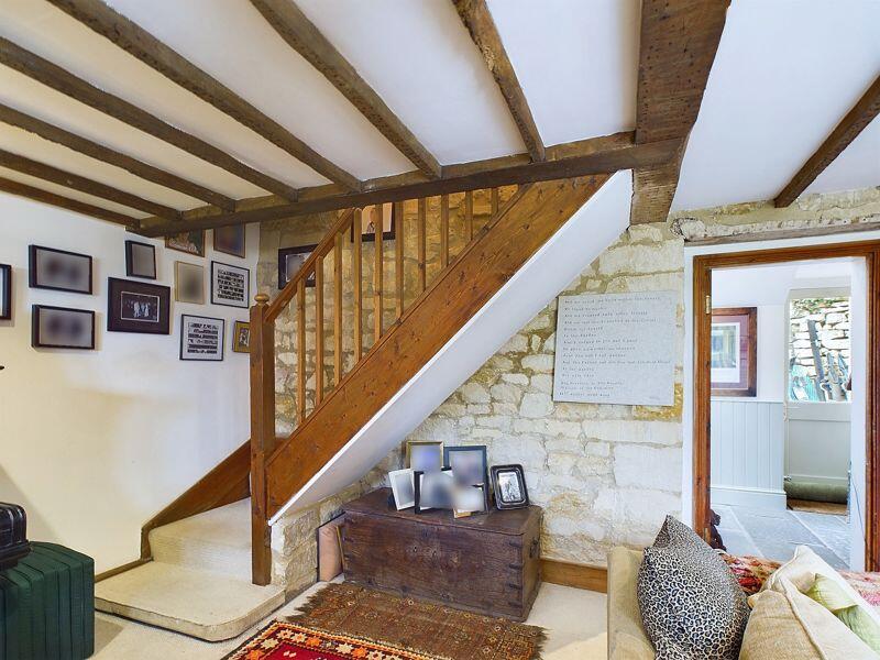 Stairs to first floor