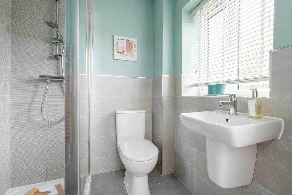 Enjoy a convenient en suite in the main bedroom