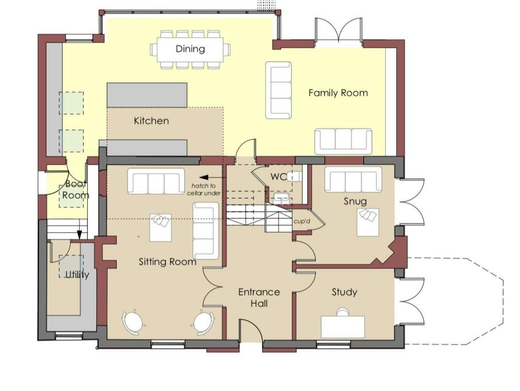 P103-Farm House - Proposed Ground Floor Plan_page-