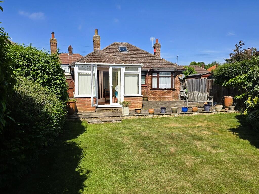 Rear of bungalow