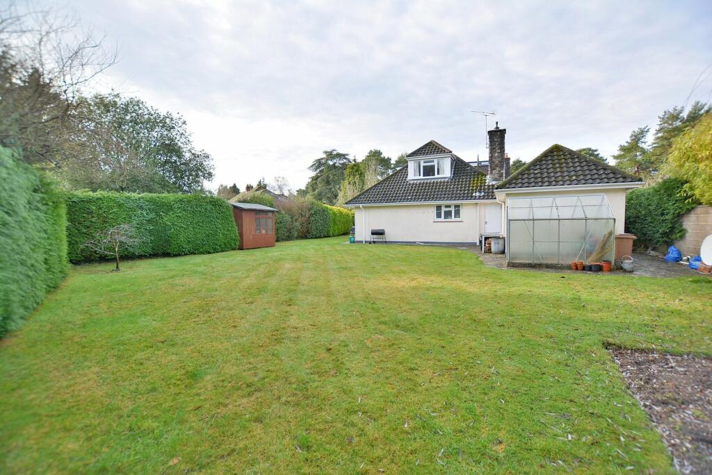 Rear garden