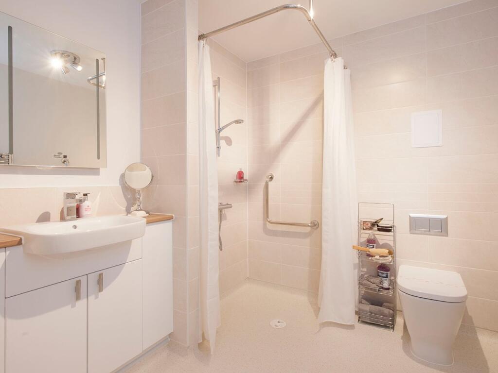 Typical shower room