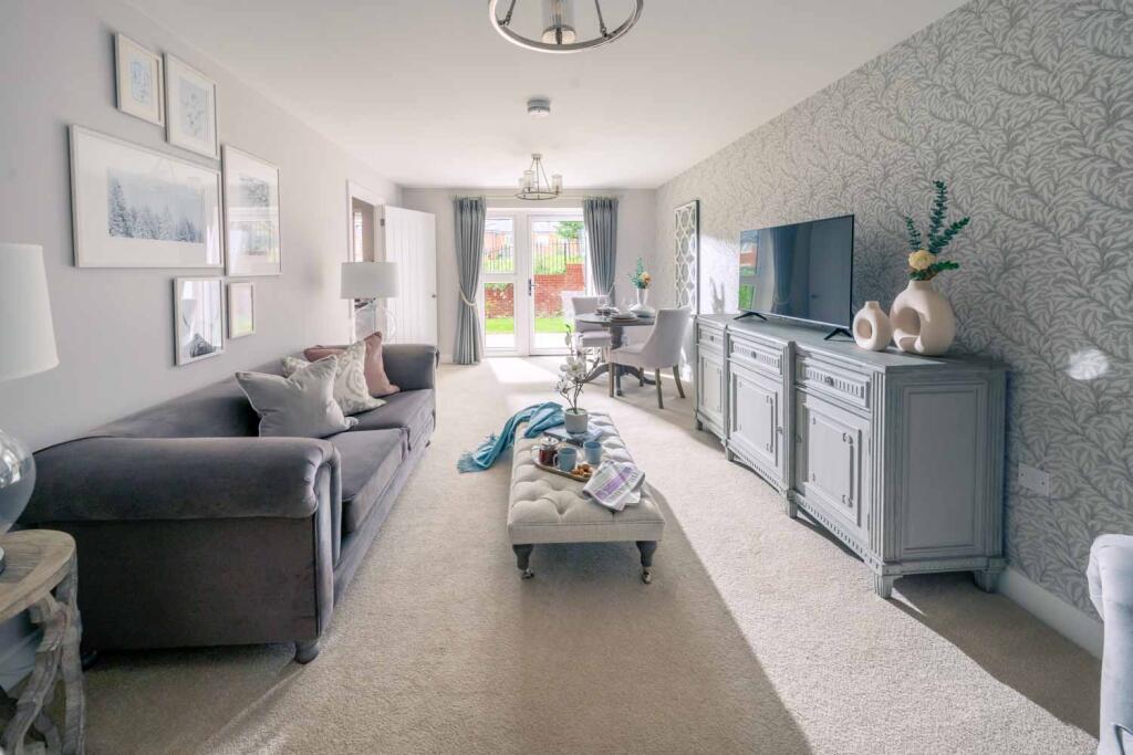 Show home living room