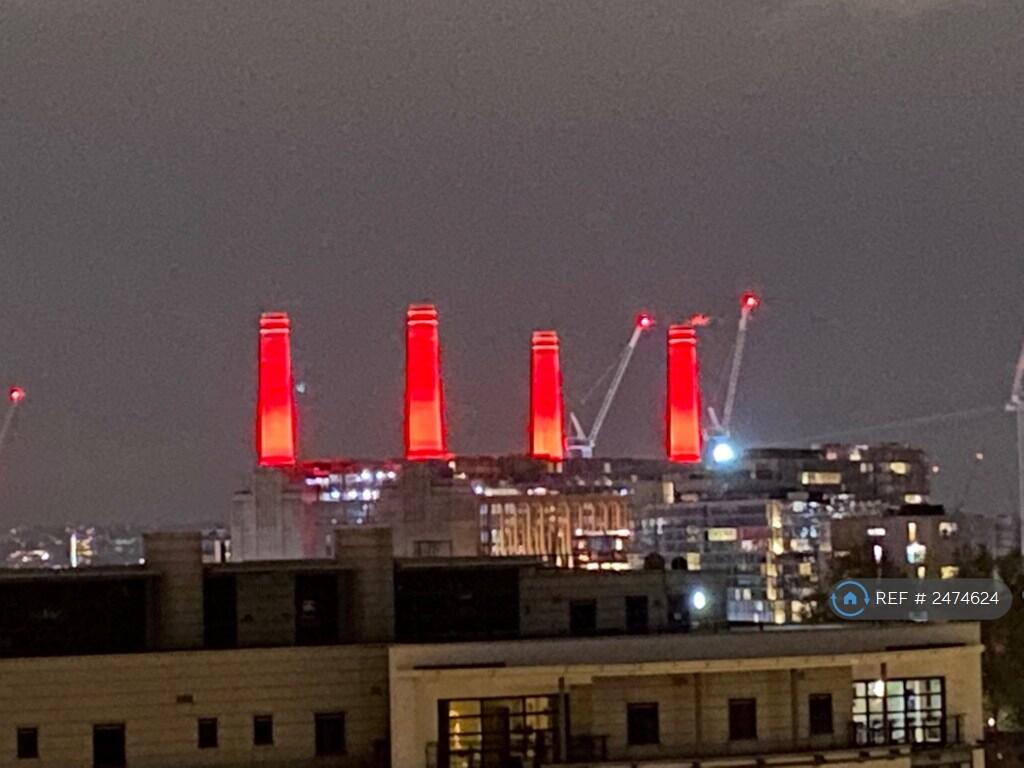 View Of Battersea Power Station From The Balcony