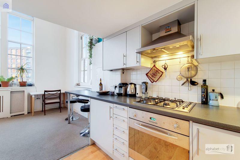 Kitchen leading to dining area