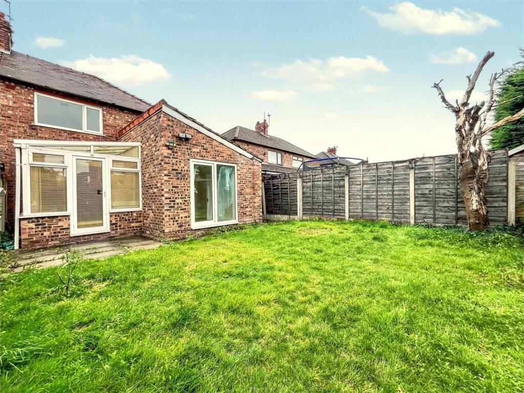 Rear of Property