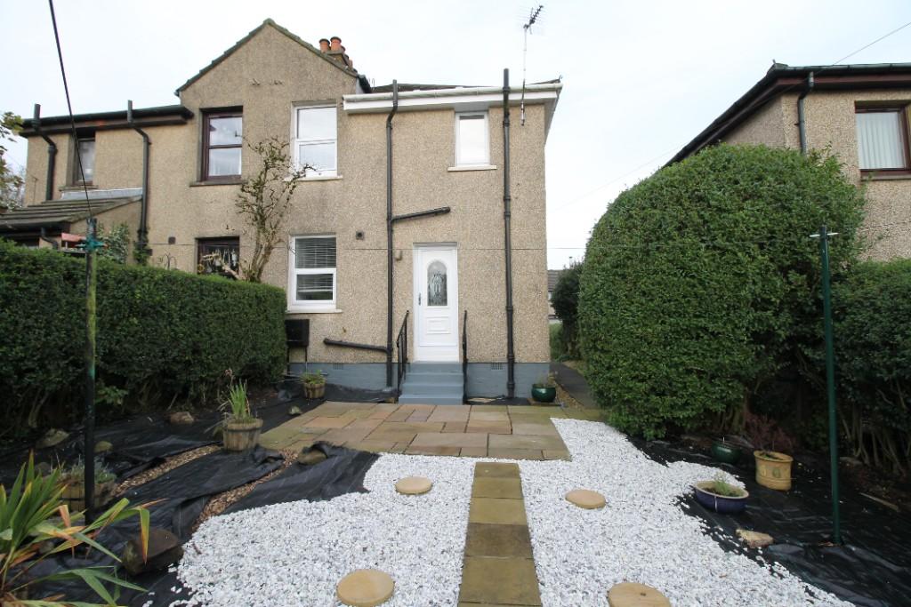 Rear of property