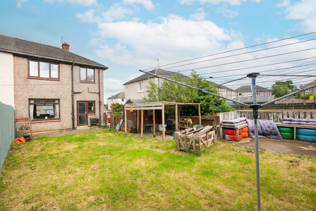 Rear of Property