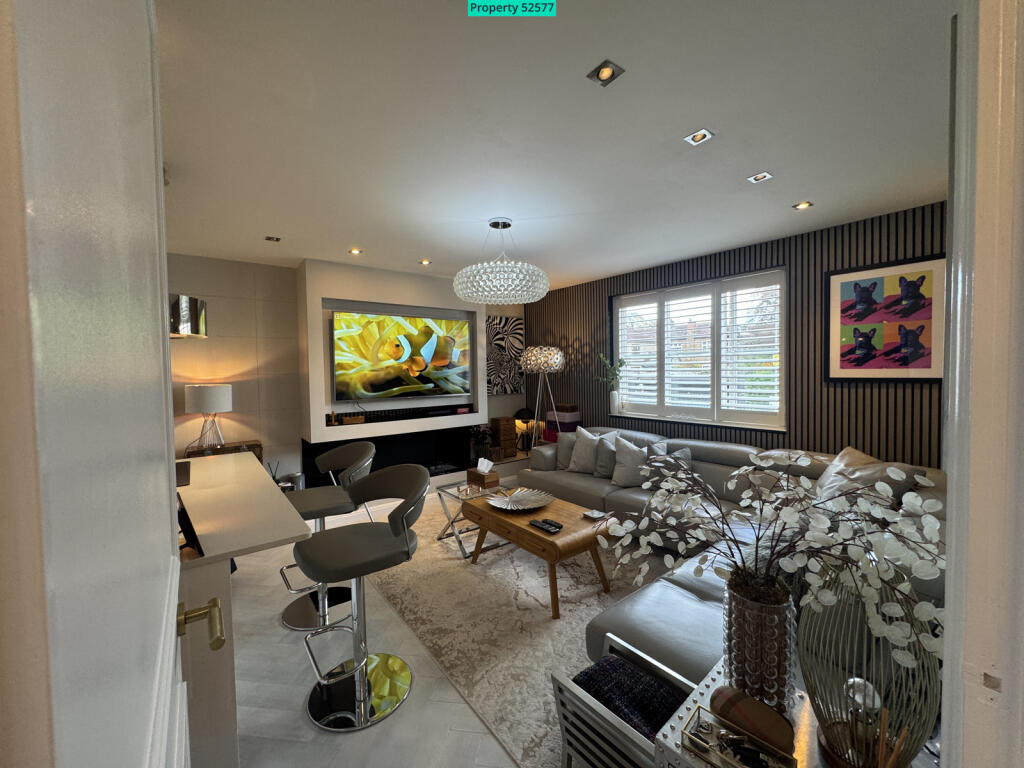 Living room and Kitchen area