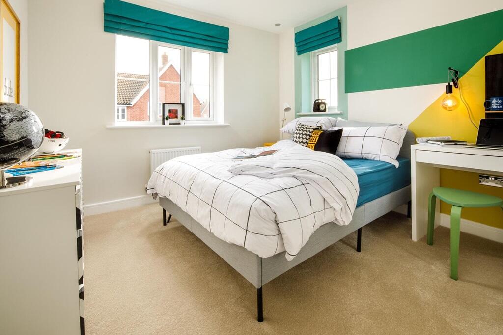 The perfect bedroom for children, or the ideal bedroom for guests