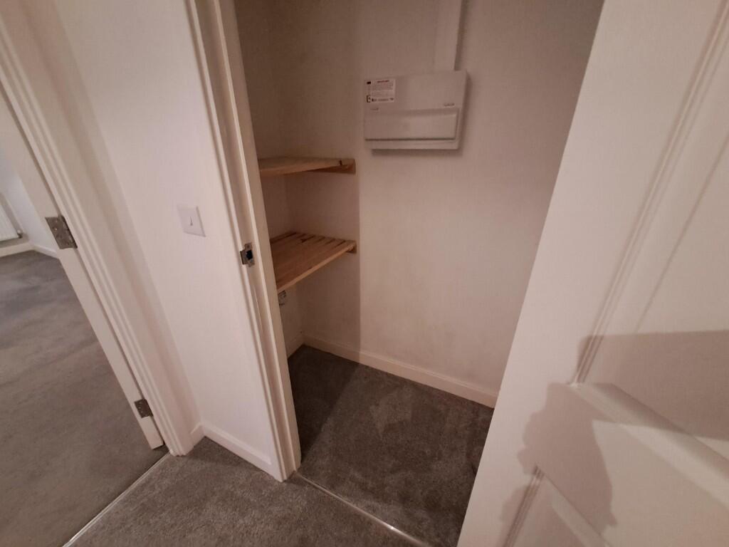 Cupboard in hallway 