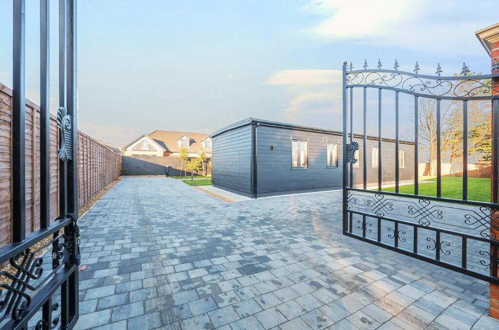 Gated entrance 
